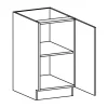 White Shaker 15"x24"x34" Base Cabinet